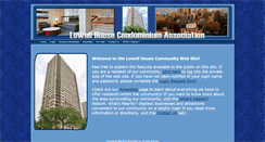 Desktop Screenshot of lowellhousechicago.com